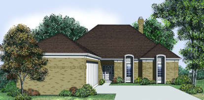 3 Bed, 2 Bath, 2085 Square Foot House Plan - #048-00128