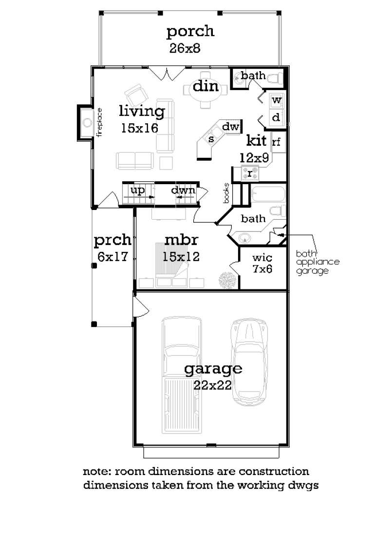 House Plan House Plan #18590 Drawing 1