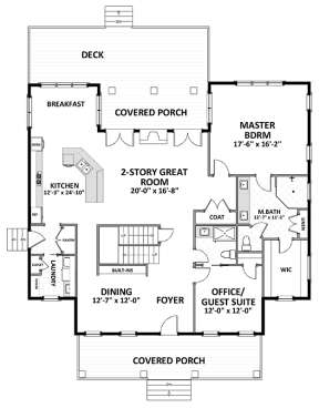 Main Floor for House Plan #6849-00037