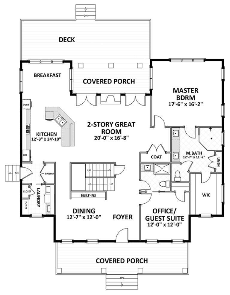 House Plan House Plan #18594 Drawing 1