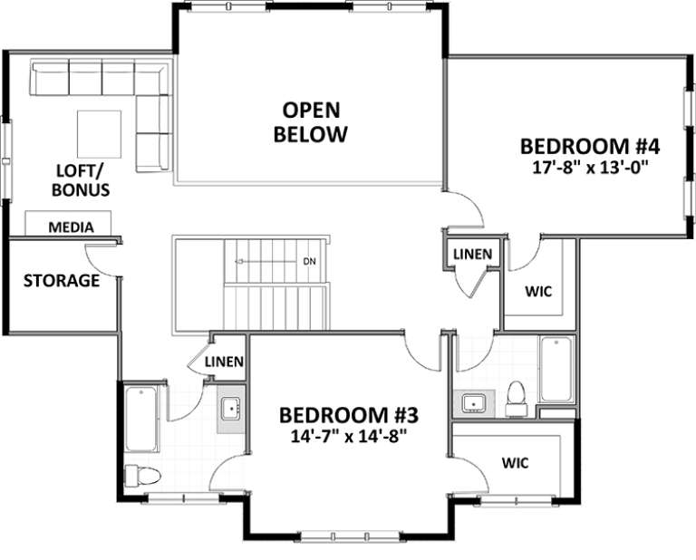 House Plan House Plan #18594 Drawing 2