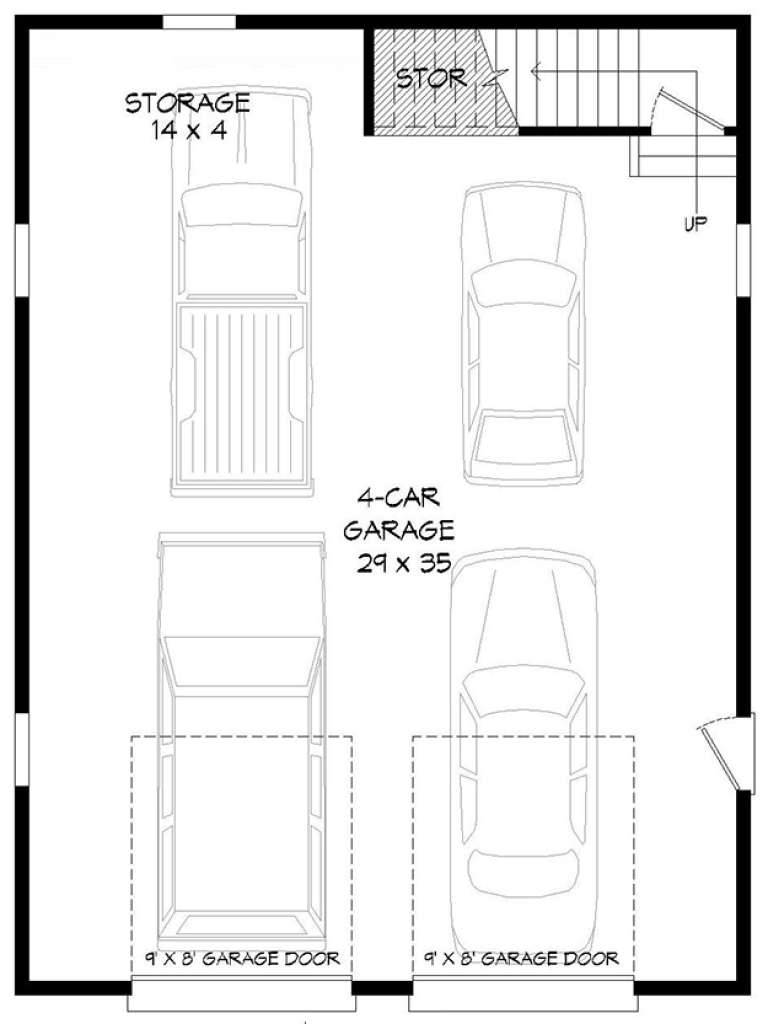 House Plan House Plan #18598 Drawing 1