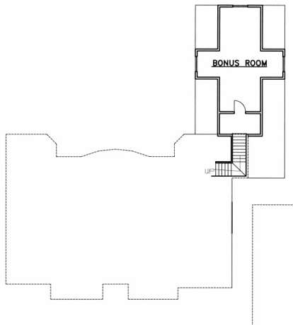 Bonus Floor for House Plan #039-00468