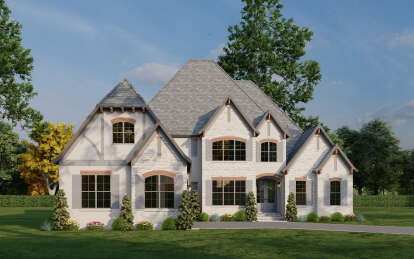 French Country House Plan #8318-00046 Elevation Photo