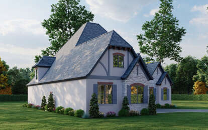 French Country House Plan #8318-00046 Elevation Photo
