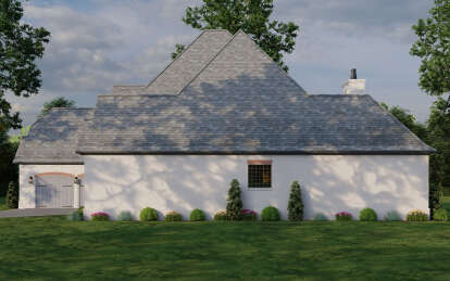 French Country House Plan #8318-00046 Elevation Photo