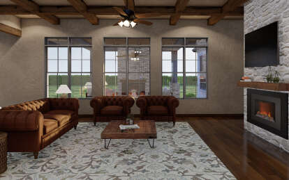 French Country House Plan #8318-00046 Additional Photo