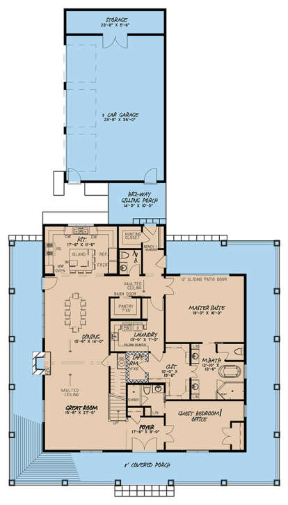 Main Floor  for House Plan #8318-00049