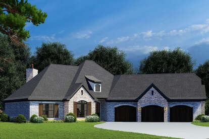 Traditional House Plan #8318-00050 Elevation Photo