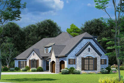 Traditional House Plan #8318-00050 Elevation Photo