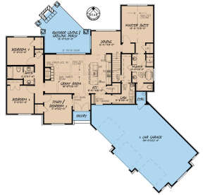 Main Floor for House Plan #8318-00050