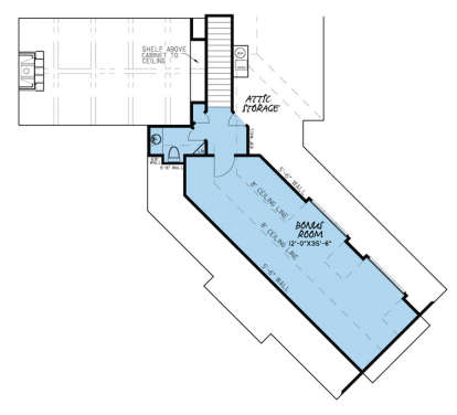 Bonus Room for House Plan #8318-00050