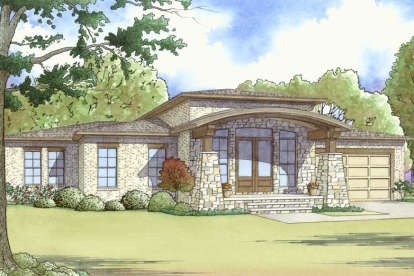 4 Bed, 3 Bath, 2506 Square Foot House Plan - #8318-00051