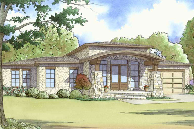 House Plan House Plan #18605 Front Elevation