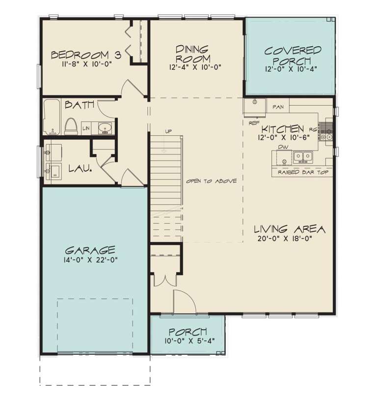 House Plan House Plan #18606 Drawing 1