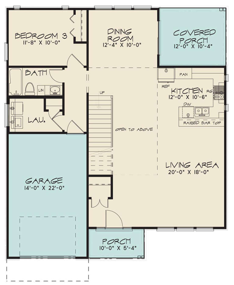 House Plan House Plan #18606 Drawing 1