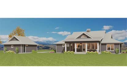 Country House Plan #3125-00012 Elevation Photo