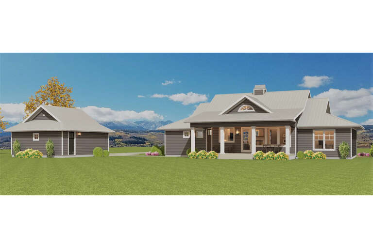 Country House Plan #3125-00012 Elevation Photo
