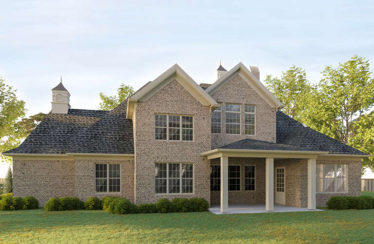 European House Plan #699-00054 Elevation Photo