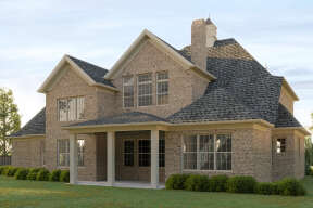 European House Plan #699-00054 Elevation Photo