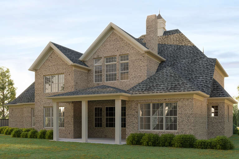 European House Plan #699-00054 Elevation Photo