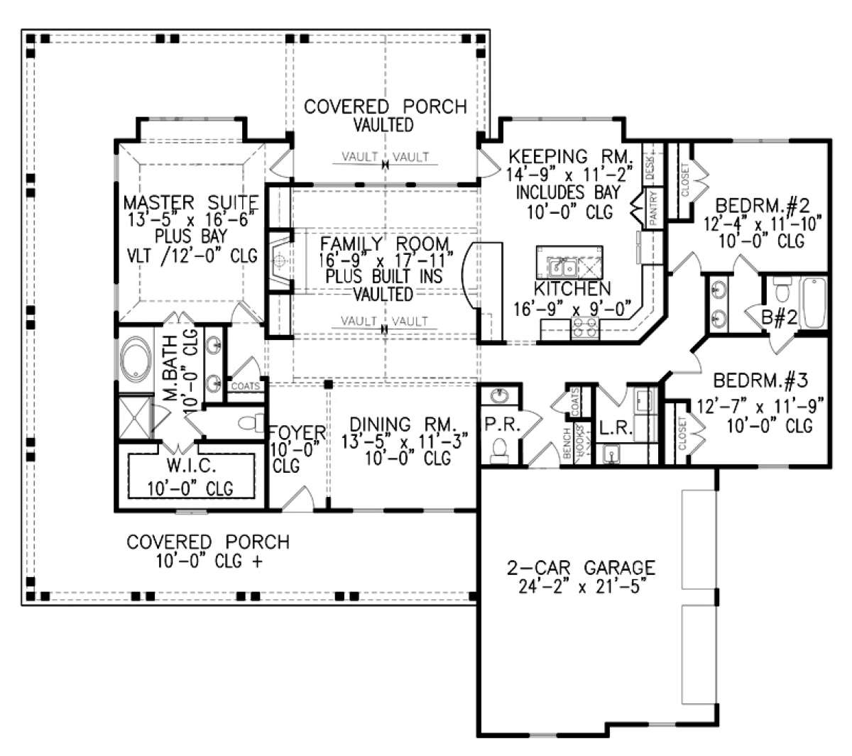 Main Floor  for House Plan #699-00055
