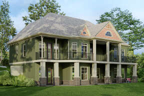 Ranch House Plan #699-00059 Elevation Photo