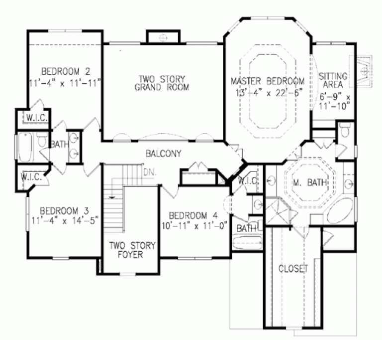 House Plan House Plan #18616 Drawing 2