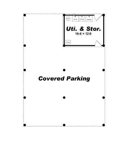 Ground Floor for House Plan #940-00052