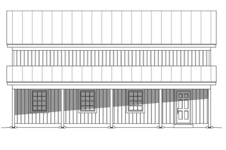 Barn House Plan #940-00053 Elevation Photo