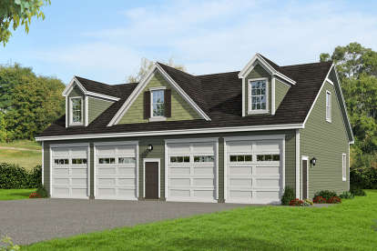 House Plan House Plan #18620 Front Elevation