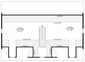 Upper for House Plan #940-00054