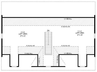 Upper for House Plan #940-00054