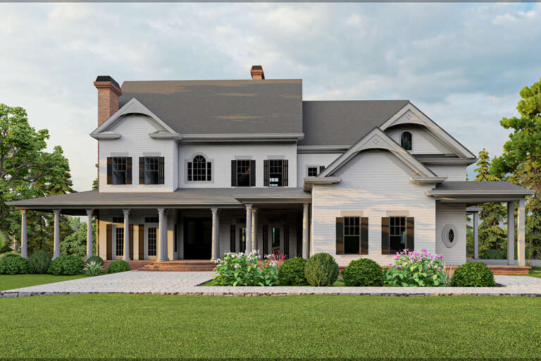 House Plan House Plan #18622 Front Elevation 
