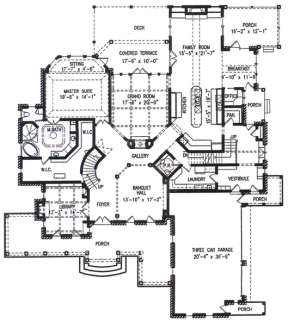 Main Floor  for House Plan #699-00062