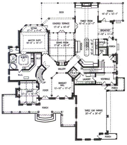 Main Floor  for House Plan #699-00062