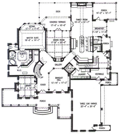 House Plan House Plan #18622 Drawing 1