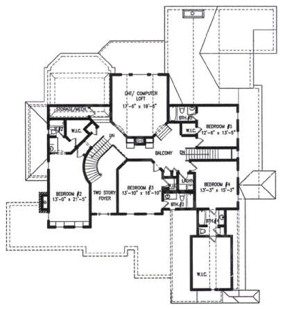 House Plan House Plan #18622 Drawing 2