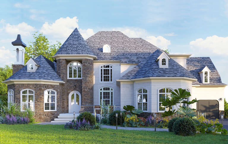 House Plan House Plan #18623 Front Elevation