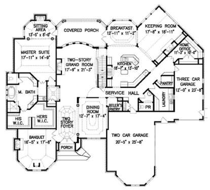 Main Floor  for House Plan #699-00063