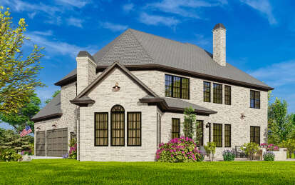 European House Plan #699-00066 Elevation Photo