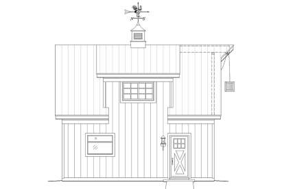 Barn House Plan #940-00056 Elevation Photo