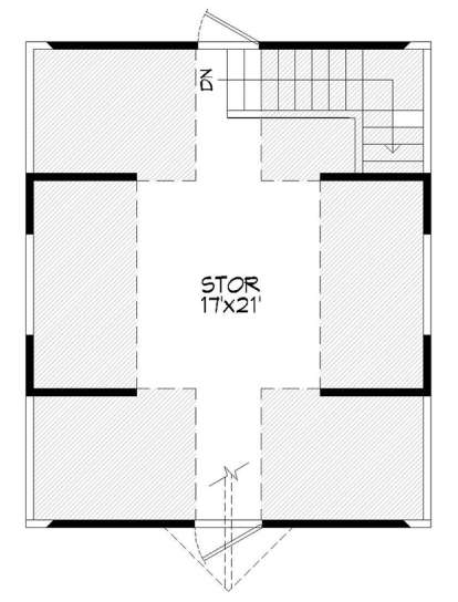 Upper for House Plan #940-00056