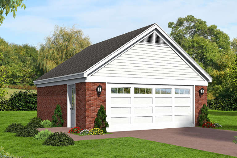 House Plan House Plan #18630 Front Elevation