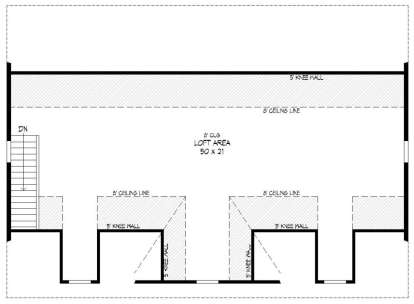 Upper for House Plan #940-00060