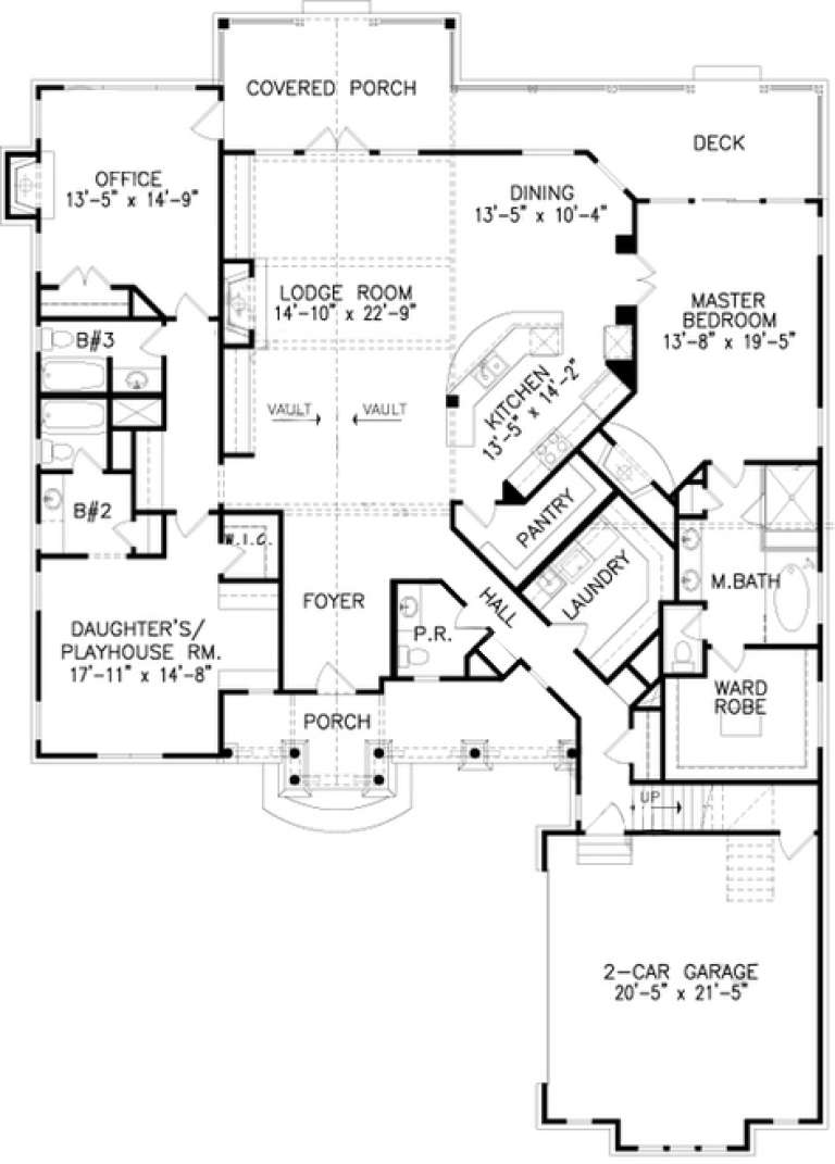 House Plan House Plan #18633 Drawing 1