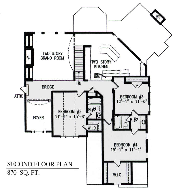House Plan House Plan #18634 Drawing 2