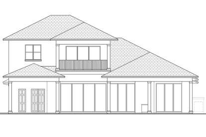 Contemporary House Plan #207-00049 Elevation Photo