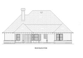 Traditional House Plan #048-00131 Elevation Photo