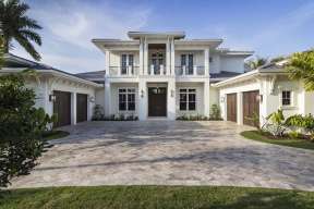Florida House Plan #207-00050 Elevation Photo